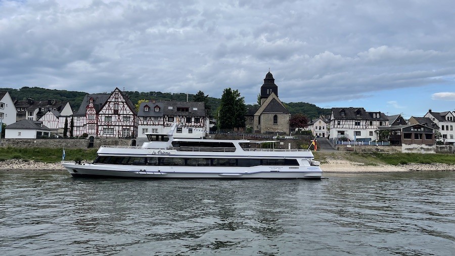 Navigation sur le Rhin