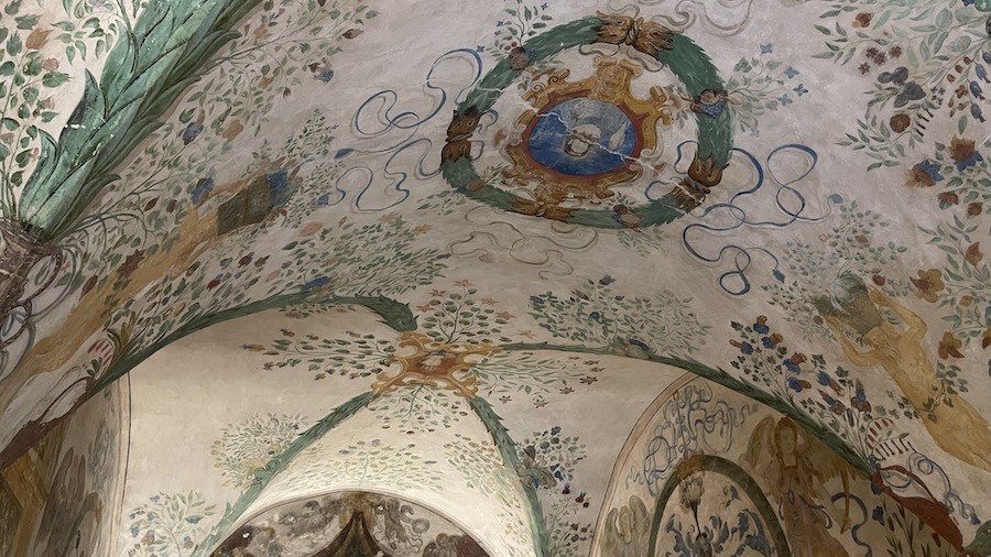 Décor de plafond du musée