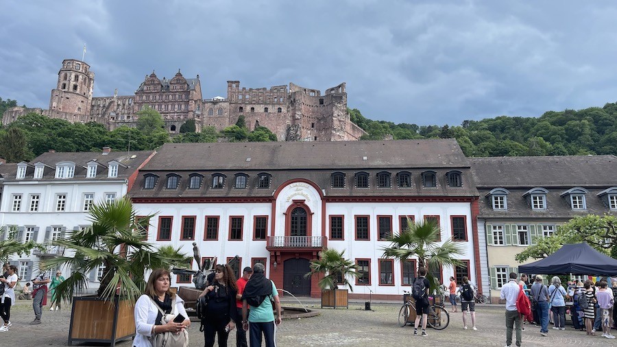 L’Altstadt (vieille ville) de Heidelberg