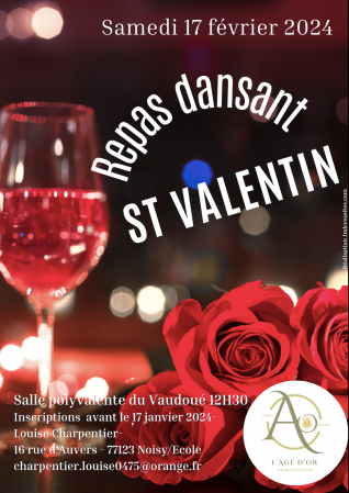 Affiche st valentin 24