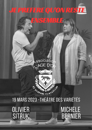 Affiche théâtre