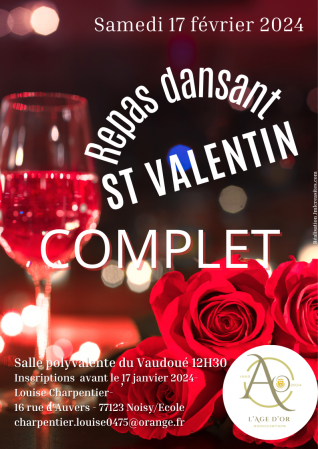 E ve nement affiche st valentin 1