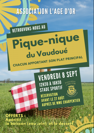 Pique nique 8 sept