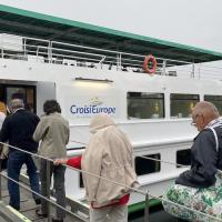 Embarquement sur CroisiEurope