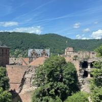 Vue sur le château d' Heidelberg