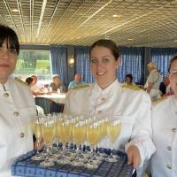 Champagne offert