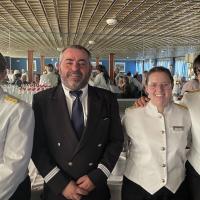 Chef de bord et son équipe