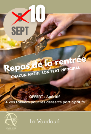 Repas rentrée 26
